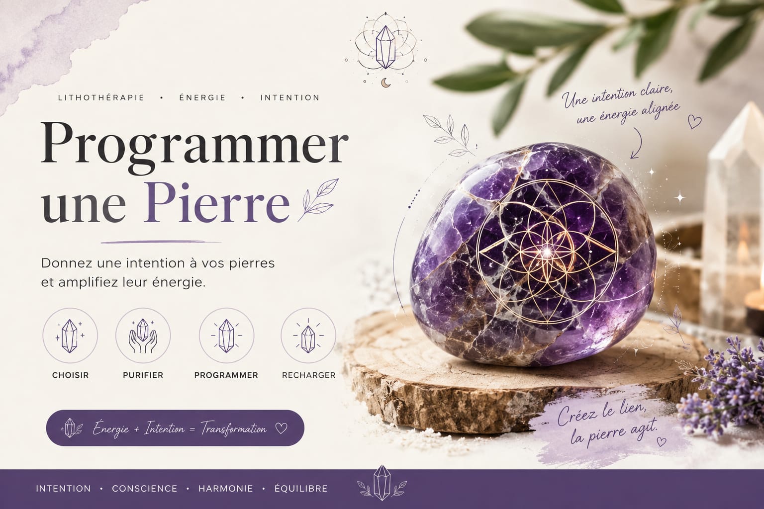 La programmation des pierres