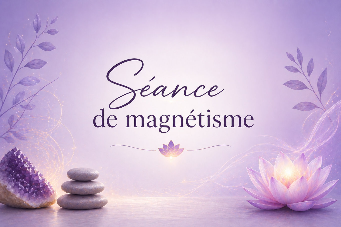 Séance de magnétisme pour apaiser le stress, les douleurs , la fatigue.