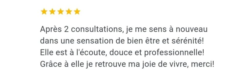 avis magnétiseuse soulagement des douleurs et stress