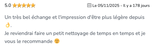 retrouver légèreté après séance béa magnétiseuse énergéticienne Espalion